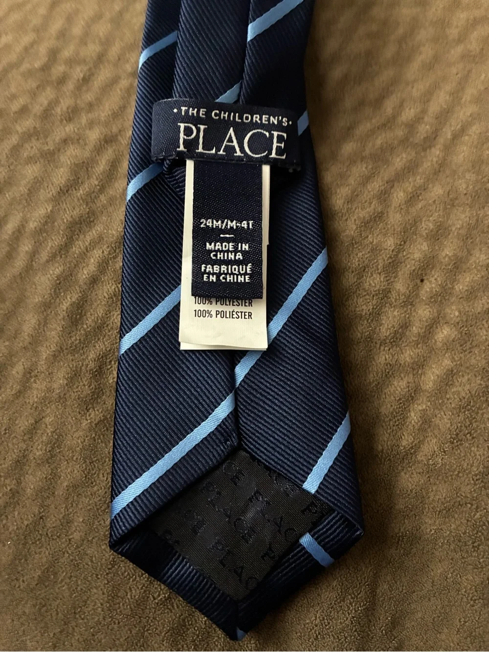 Children’s place navy blue adjustable toddler tie 4T